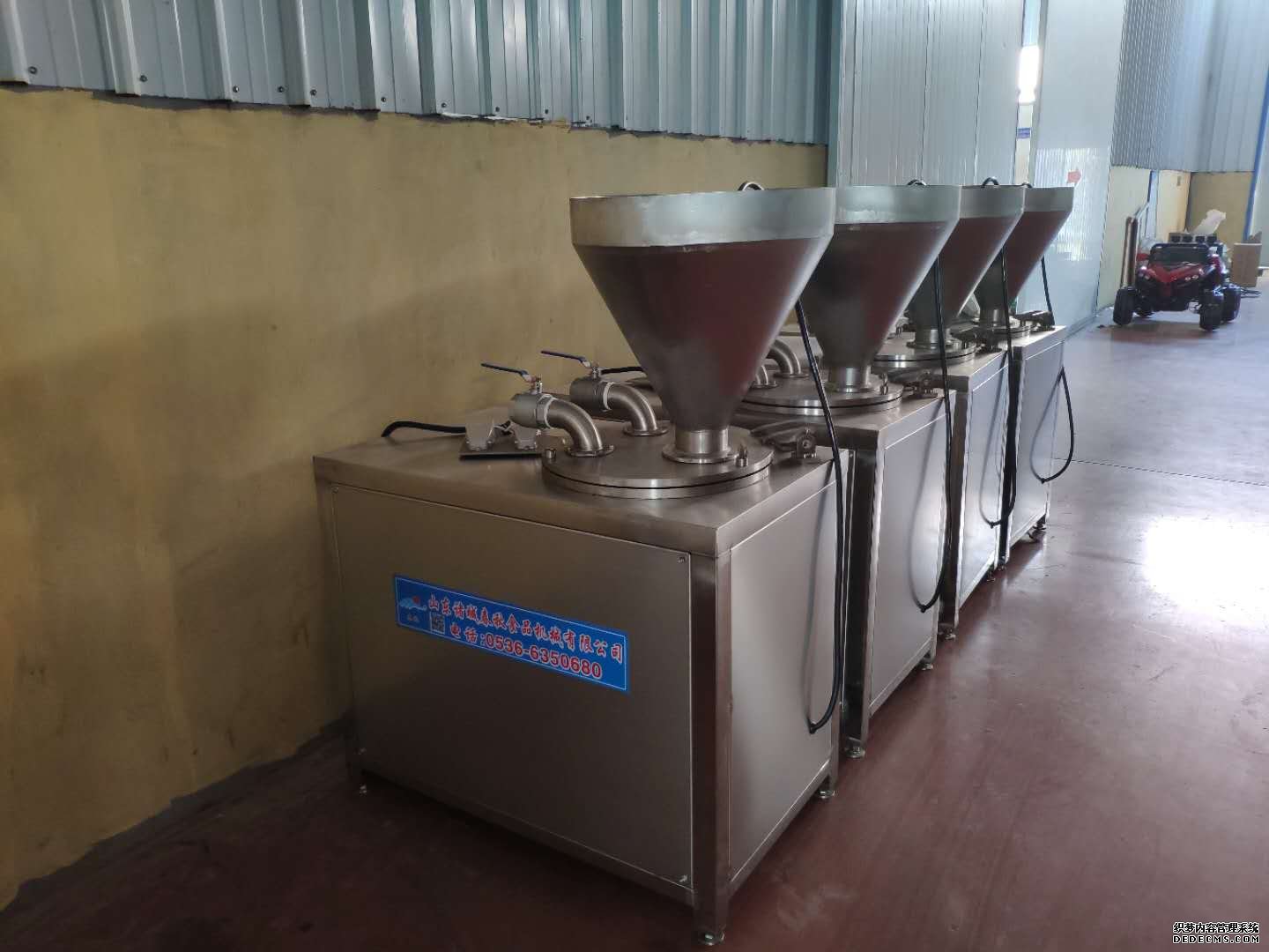 臺灣烤腸凍肉絞肉機 400真空灌腸機 香腸真空拌餡