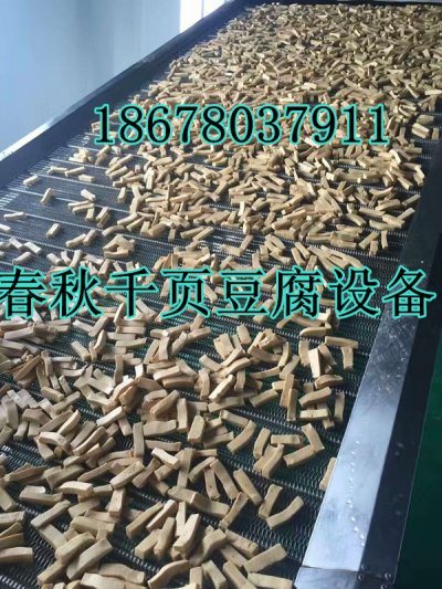 千頁豆腐塊片灘晾床,千頁豆腐干絲風干設備