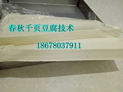高彈脆千頁豆腐設備生產廠家|無泡千頁豆腐塊技